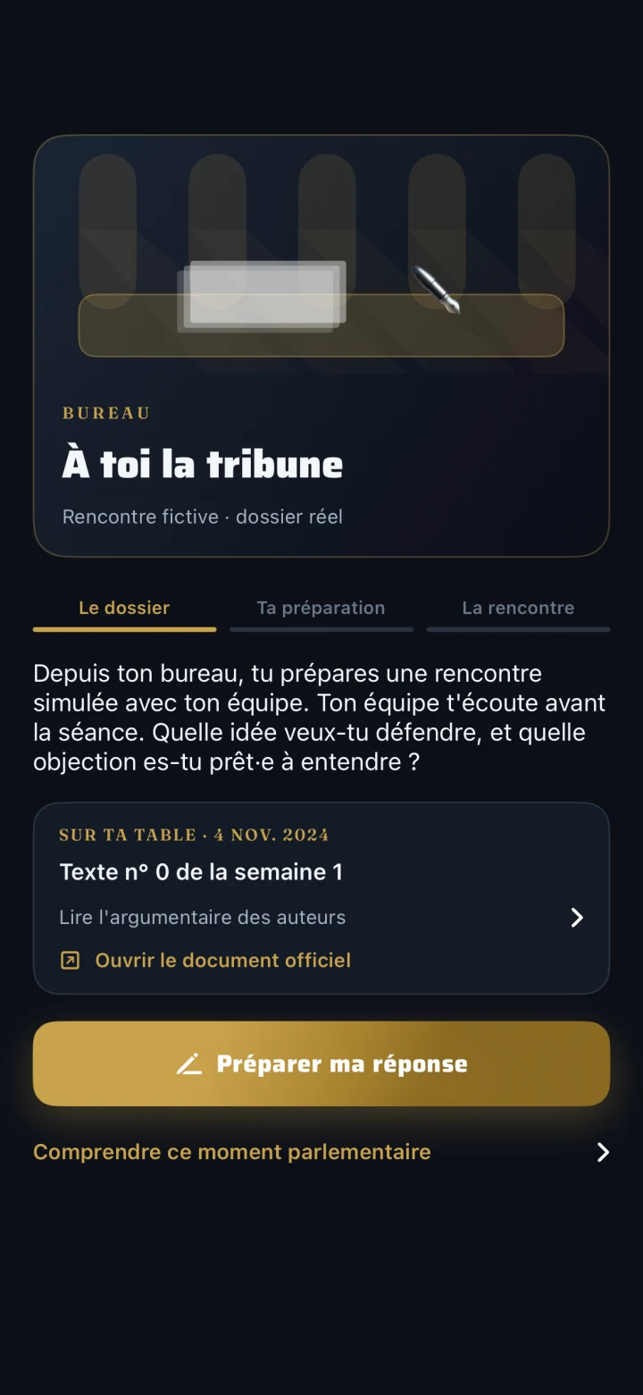 Mon mandat : prépare ta prise de parole